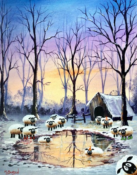 mal.burton crazy sheep home decor handpainted &hd print oil painting on canvas wall art canvas pictures 7209
mal.burton crazy sheep home decor handpainted &hd print oil painting on canvas wall art canvas pictures 7209