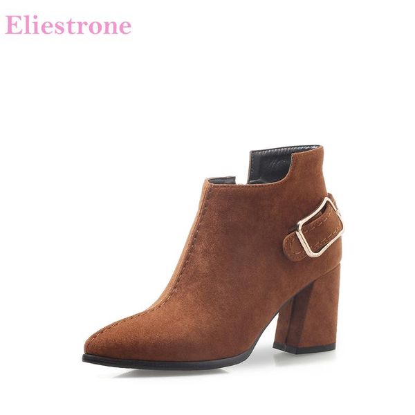 boots brand quality mature brown beige women ankle formal lady shoes chunky heels ab285 plus big size 32 43 45 47, Black
boots brand quality mature brown beige women ankle formal lady shoes chunky heels ab285 plus big size 32 43 45 47, Black