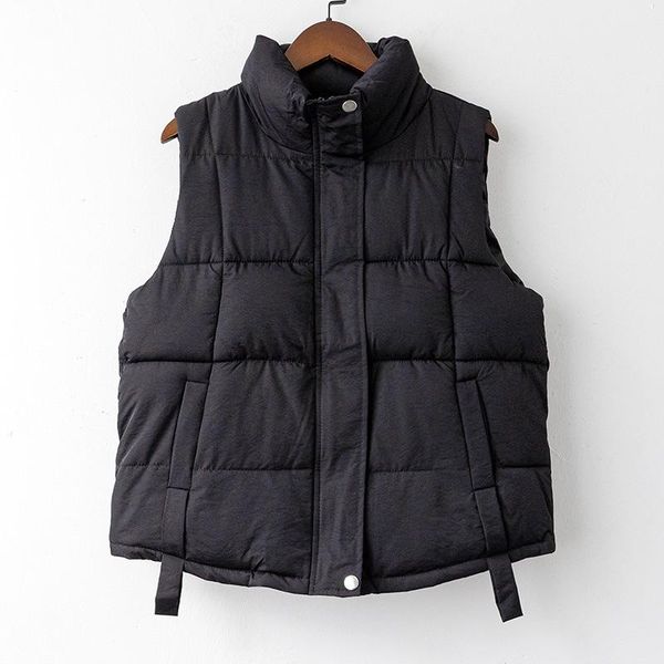 autumn/winter new style korean loose waistcoat outer wear padded vest women jacket sa244, Black;white
autumn/winter new style korean loose waistcoat outer wear padded vest women jacket sa244, Black;white