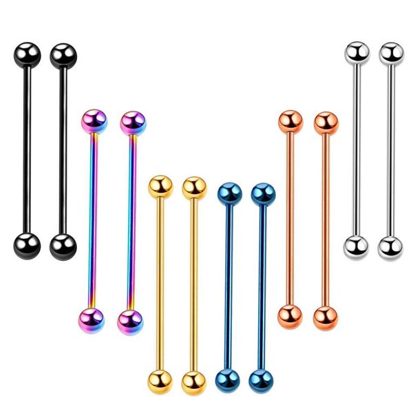 10pcs/lot surgical steel ear cartilage piercing industrial barbell earring piercing orelha bar barbell earrings body jewelry 14g q sqcasr, Silver
10pcs/lot surgical steel ear cartilage piercing industrial barbell earring piercing orelha bar barbell earrings body jewelry 14g q sqcasr, Silver