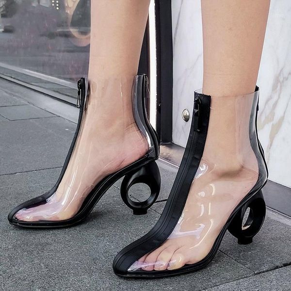 boots agodor autumn fashion transparent womens pumps sandals women shoes clear chunky heels plus size ankle for women1, Black
boots agodor autumn fashion transparent womens pumps sandals women shoes clear chunky heels plus size ankle for women1, Black