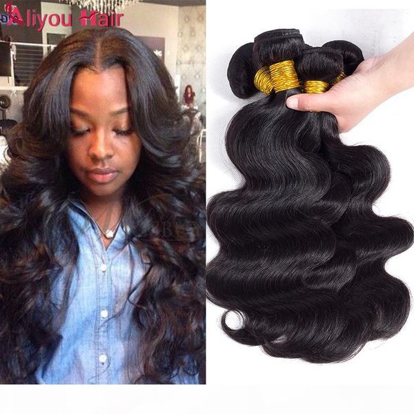 8a grade unprocessed mink brazilian virgin human hair weave 6 bundles wholesale brazilian peruvian malaysian indian body wave hair extension, Black
8a grade unprocessed mink brazilian virgin human hair weave 6 bundles wholesale brazilian peruvian malaysian indian body wave hair extension, Black