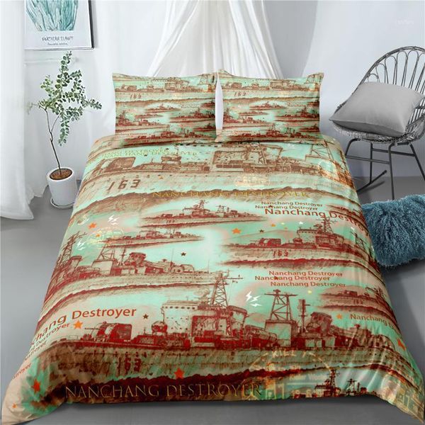 children's bed sheet quilt color hand-painted warship pattern kids three-piece bed sheet 1 piece pillow 2 full size1
children's bed sheet quilt color hand-painted warship pattern kids three-piece bed sheet 1 piece pillow 2 full size1