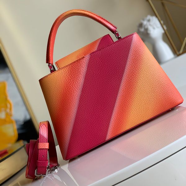 handle and detachable shoulder strap to achieve a variety of carrying methods graceful bag m55375 leather trimmed calfskin lined handle
handle and detachable shoulder strap to achieve a variety of carrying methods graceful bag m55375 leather trimmed calfskin lined handle