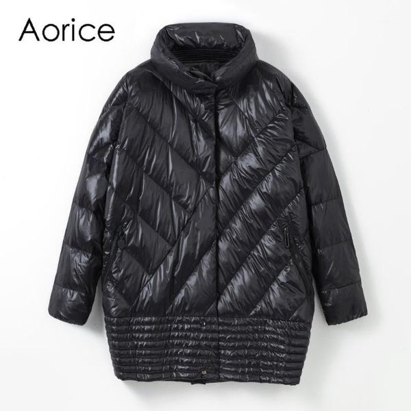 women's jackets aorice xm902 women nylon fabric 90% duck down winter warm coat oversize lady age reduction causal jacket1, Black;brown
women's jackets aorice xm902 women nylon fabric 90% duck down winter warm coat oversize lady age reduction causal jacket1, Black;brown