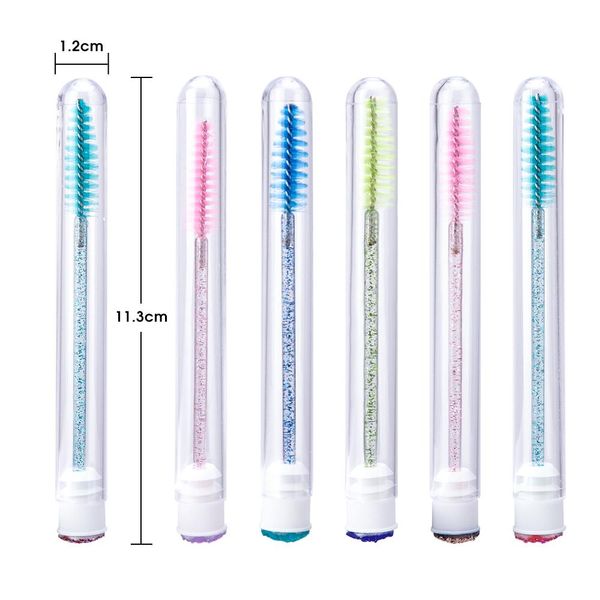 new reusable eyelash brush for eyelash extension make up brushes disposable crystal eyebrow brush micro drill and separate tube wmtoim 
new reusable eyelash brush for eyelash extension make up brushes disposable crystal eyebrow brush micro drill and separate tube wmtoim