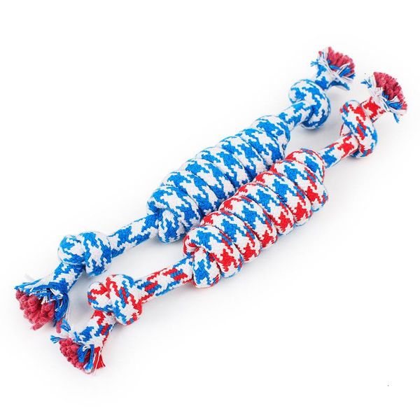 cotton rope pet stripe chew fun knot toy durable dog accessories drop free
cotton rope pet stripe chew fun knot toy durable dog accessories drop free
