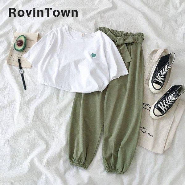 summer new famale tracksuits fashion clothes casual loose white and pant 2 piece sets women students girl sweet sportswear1, Gray
summer new famale tracksuits fashion clothes casual loose white and pant 2 piece sets women students girl sweet sportswear1, Gray