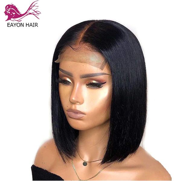 lace wigs eayon silky straight short bob human hair 13x4 frontal wig peruvian front for women remy, Black;brown
lace wigs eayon silky straight short bob human hair 13x4 frontal wig peruvian front for women remy, Black;brown
