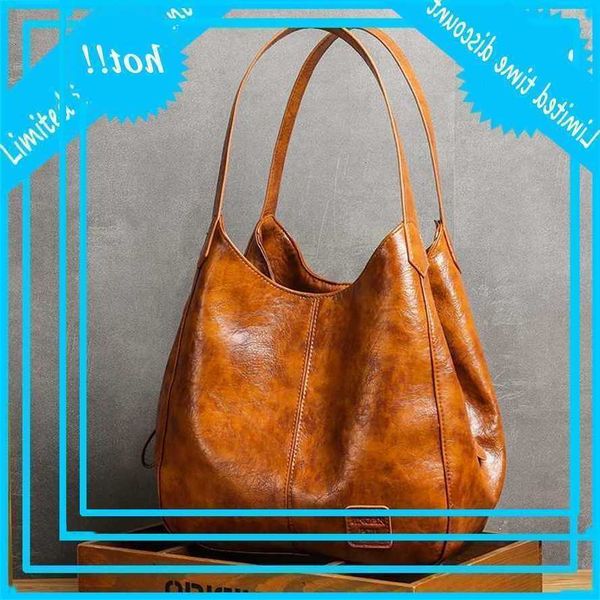 casual women handbag wallet large capacity dead lady vintage hobo soft patchwork shoulder bag brown
casual women handbag wallet large capacity dead lady vintage hobo soft patchwork shoulder bag brown