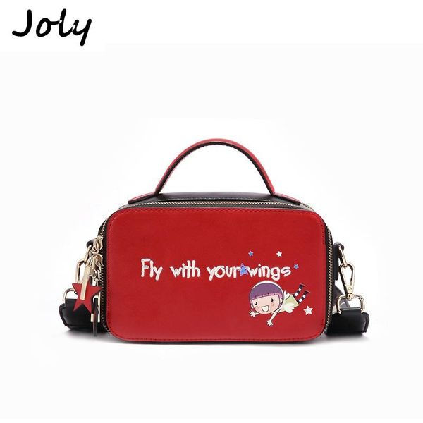 2020 luxury handbags fashion women bag designer pu leather cartoon shoulder crossbody bags female messenger bags girls flap