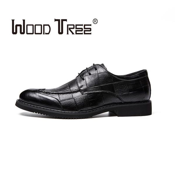 woodtree 2020 fashion spring and autumn men's leather business shoes dress shoes comfortable, Black
woodtree 2020 fashion spring and autumn men's leather business shoes dress shoes comfortable, Black