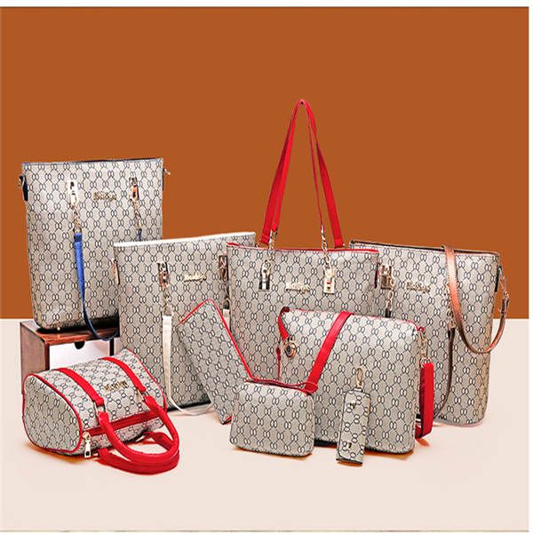 2020 new season lady bag hand bill of lading shoulder sloping cross mother-child bag printed six-piece set of middle-aged woman bag, Black;red
2020 new season lady bag hand bill of lading shoulder sloping cross mother-child bag printed six-piece set of middle-aged woman bag, Black;red