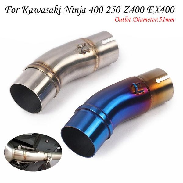 slip on for ninja 400 250 ex400 z400 2020 2020 motorcycle exhaust escape middle mid connection link pipe muffler
slip on for ninja 400 250 ex400 z400 2020 2020 motorcycle exhaust escape middle mid connection link pipe muffler