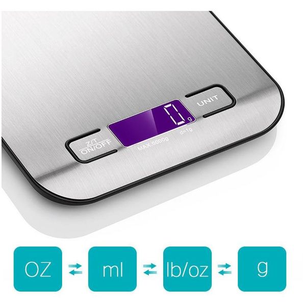 5000g/1g led electronic digital kitchen scales multifunction food scale stainless steel lcd precision jewelry s wmttns new_dhbest
5000g/1g led electronic digital kitchen scales multifunction food scale stainless steel lcd precision jewelry s wmttns new_dhbest