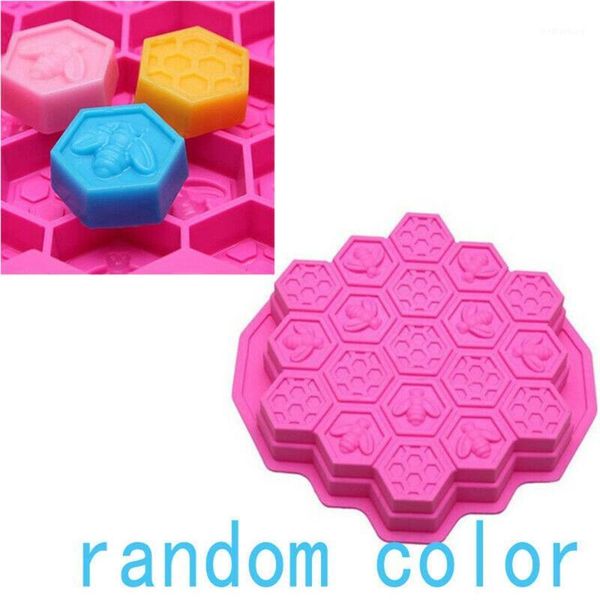 cake tools 19 cell silicone bee honeycomb chocolate cookie soap candle mold mould for microwave oven bakeware mould1
cake tools 19 cell silicone bee honeycomb chocolate cookie soap candle mold mould for microwave oven bakeware mould1