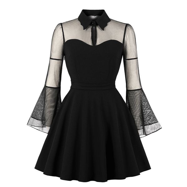 halloween black queen theme costume dresses for women plus size cosplay dress mesh horn sleeve stitching vintage dress, Black;red
halloween black queen theme costume dresses for women plus size cosplay dress mesh horn sleeve stitching vintage dress, Black;red