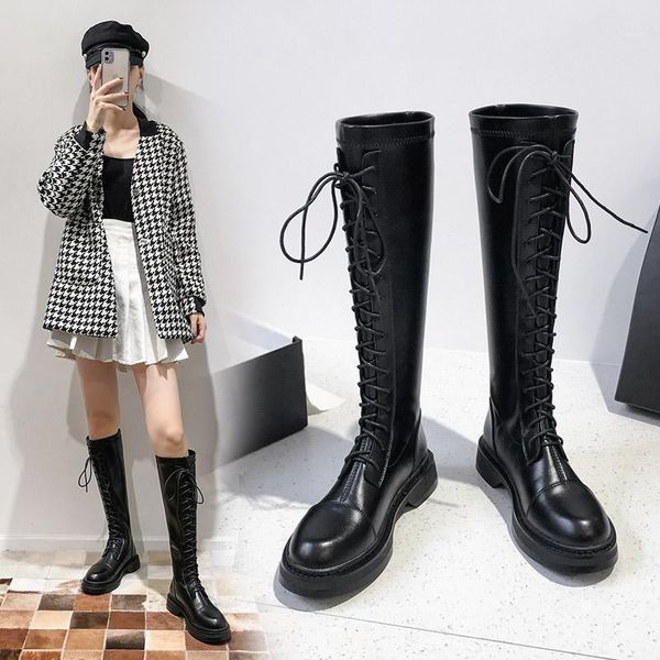 but thigh-thin boots, thigh-high flats, 2020, versatile lace-up knight boots, slimming boots1, Black
but thigh-thin boots, thigh-high flats, 2020, versatile lace-up knight boots, slimming boots1, Black