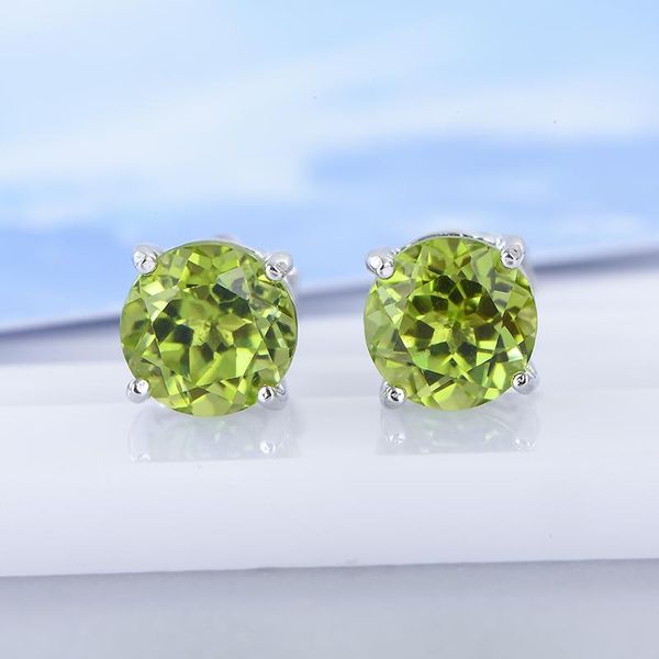 natural peridot 925 sterling silver stud earrings for girl gemstone engagement jewelry wedding gift with certificate, Golden;silver
natural peridot 925 sterling silver stud earrings for girl gemstone engagement jewelry wedding gift with certificate, Golden;silver