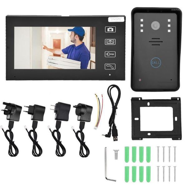 fingerprint access control 7inches tft 2.4g wireless visual doorbell intercom video door phone home security 1
fingerprint access control 7inches tft 2.4g wireless visual doorbell intercom video door phone home security 1