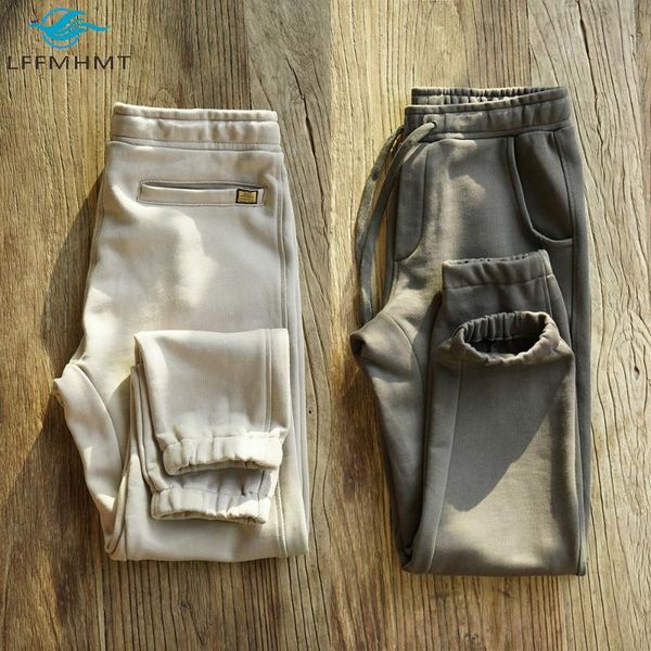 winter fall men pure cotton knitting casual heavy weight thick warm sweatpants mens casual loose solid color japan style trouser, Black
winter fall men pure cotton knitting casual heavy weight thick warm sweatpants mens casual loose solid color japan style trouser, Black