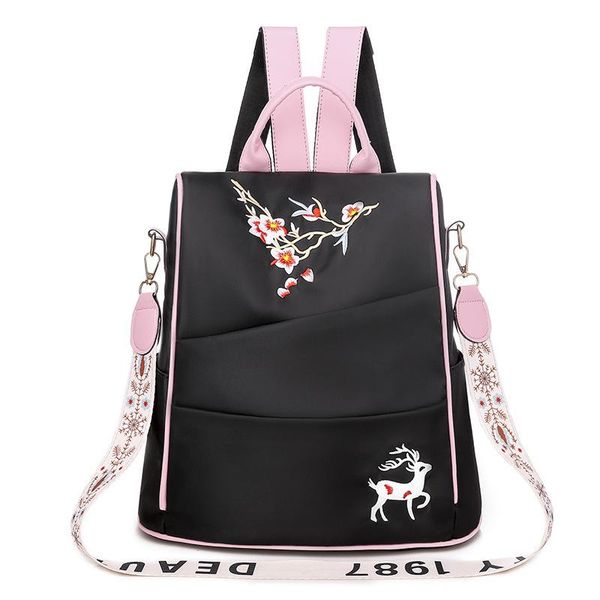 fashion embroidery women backpack theft back pack oxford casual small bagpack female flowers animal pattern design bbydug alice_bag
fashion embroidery women backpack theft back pack oxford casual small bagpack female flowers animal pattern design bbydug alice_bag
