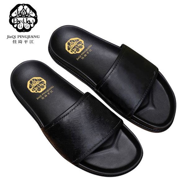 2022 new summer fashion jiaqi slippers stripe comfortable and light personalized men's slippers, italian letter logo screen printing, Black
2022 new summer fashion jiaqi slippers stripe comfortable and light personalized men's slippers, italian letter logo screen printing, Black