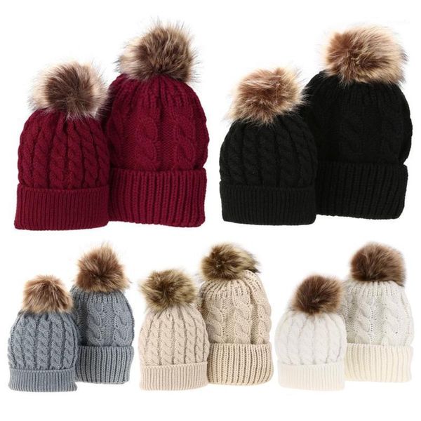 mommy baby parent-child matching mom baby kid winter warm raccoon fur beanie cotton knitted hat children mom head wear hat1, Yellow
mommy baby parent-child matching mom baby kid winter warm raccoon fur beanie cotton knitted hat children mom head wear hat1, Yellow