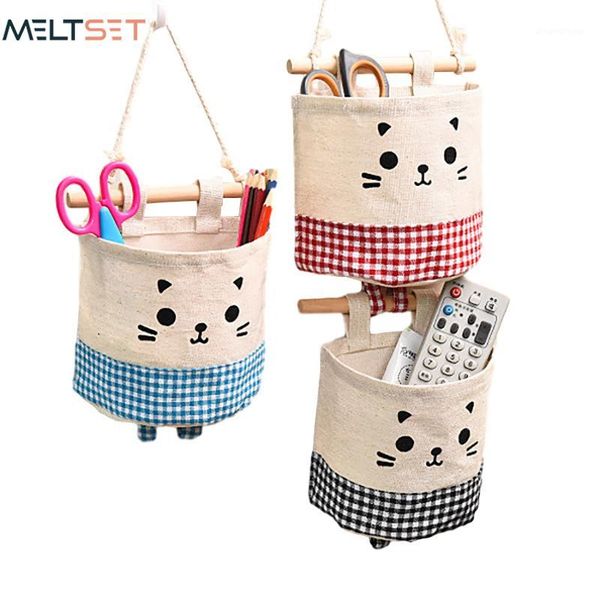wall hanging storage bag cotton linen hanging organizer for sundries cosmetic storage pocket door back bag home decor1
wall hanging storage bag cotton linen hanging organizer for sundries cosmetic storage pocket door back bag home decor1