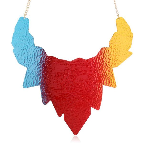 lzhlq metal matte leaves maxi necklace colorful women boho necklace collar punk fashion jewelry statement choker ethnic colar, Golden;silver
lzhlq metal matte leaves maxi necklace colorful women boho necklace collar punk fashion jewelry statement choker ethnic colar, Golden;silver