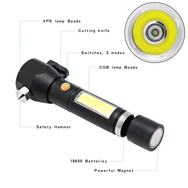 1000lm magnetic car repairing working light cob xpe led flashlight usb charging portable lamp for camping climbing hunting bbyhir alice_bag
1000lm magnetic car repairing working light cob xpe led flashlight usb charging portable lamp for camping climbing hunting bbyhir alice_bag