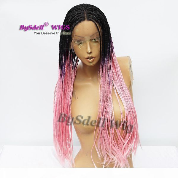 beauty braided lace front wig cochet braid black teal pink ombre color braid hair wig black purple pink three tone full braids wig
beauty braided lace front wig cochet braid black teal pink ombre color braid hair wig black purple pink three tone full braids wig