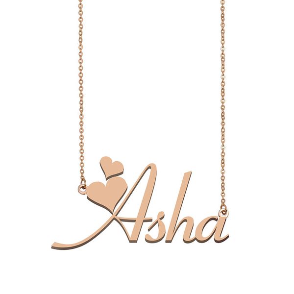 asha custom name necklace personalized pendant for men boys birthday gift friends jewelry 18k gold plated stainless steel, Silver
asha custom name necklace personalized pendant for men boys birthday gift friends jewelry 18k gold plated stainless steel, Silver