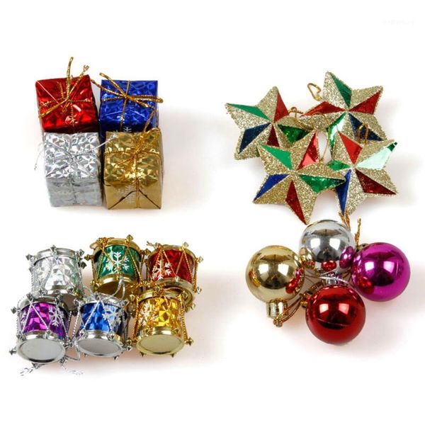 party decoration 18pcs/set glitter pentagram christmas balls carton pendant set ball home decorations1
party decoration 18pcs/set glitter pentagram christmas balls carton pendant set ball home decorations1
