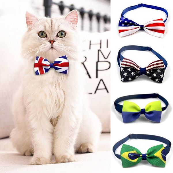 dog apparel national flag pattern pet bow tie bell cat collar neck strap for adjustable puppy necklace grooming accessories
dog apparel national flag pattern pet bow tie bell cat collar neck strap for adjustable puppy necklace grooming accessories