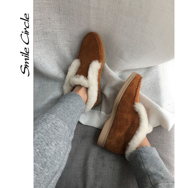 ankle boots cow-suede-leather boots natural-fur warm winter slip-on snow y200723, Black
ankle boots cow-suede-leather boots natural-fur warm winter slip-on snow y200723, Black