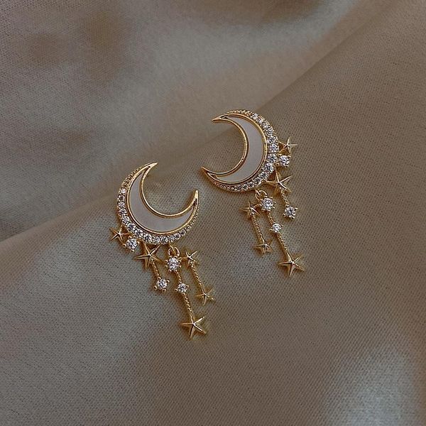 trendy 2020 fashion acrylic moon dangle earrings for women temperament geometric gold metal party pendiente ear ring jewelry, Silver
trendy 2020 fashion acrylic moon dangle earrings for women temperament geometric gold metal party pendiente ear ring jewelry, Silver