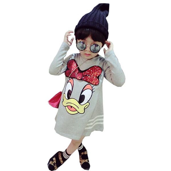girls clothes long-sleeved t-shirt dress cartoon sequins applique princess dress baby3-7years old fashion loose quality clothing 201202, Red;yellow
girls clothes long-sleeved t-shirt dress cartoon sequins applique princess dress baby3-7years old fashion loose quality clothing 201202, Red;yellow