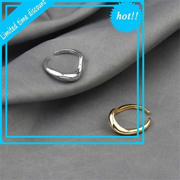 korean new cold wind is versatile, naked irregular opening ring girl's food jewelry, Silver
korean new cold wind is versatile, naked irregular opening ring girl's food jewelry, Silver