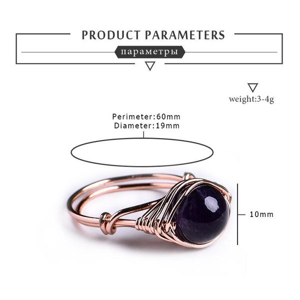 1pc new fashion natural crystal ring rose quartz amethyst jewelry quartz crystal party jewelry diy gift couple qylcrx, Black
1pc new fashion natural crystal ring rose quartz amethyst jewelry quartz crystal party jewelry diy gift couple qylcrx, Black