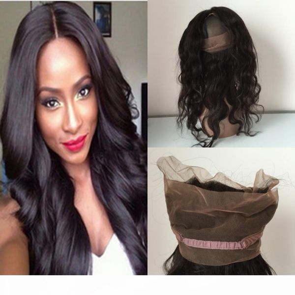 brazilian lace frontal closure 360 band full frontal closure peruvian malaysian indian body wave virgin human hair closures 22.5*4*2, Black
brazilian lace frontal closure 360 band full frontal closure peruvian malaysian indian body wave virgin human hair closures 22.5*4*2, Black
