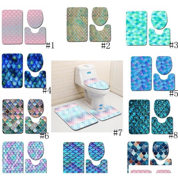fish scale printed bath mats 3pcs/set anti-slip bathroom floor mats toilet cover rug bathroom ca qyljjk ppshop01
fish scale printed bath mats 3pcs/set anti-slip bathroom floor mats toilet cover rug bathroom ca qyljjk ppshop01