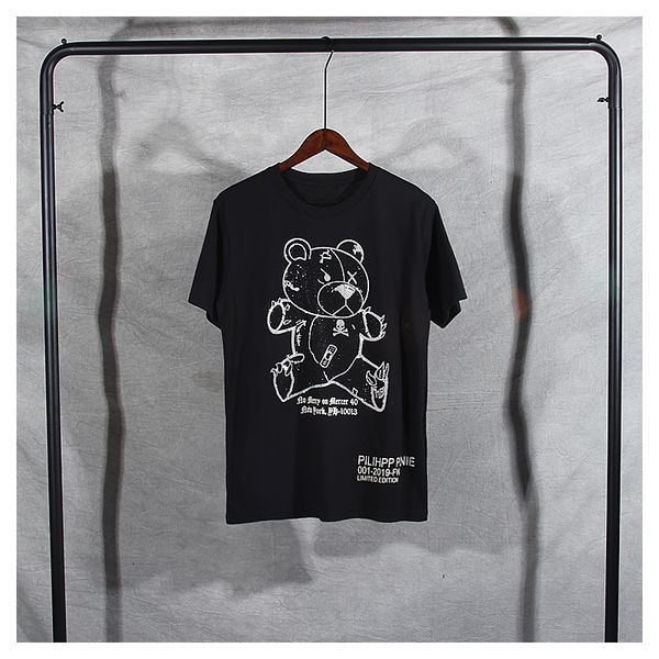 2021 new black short sleeve boys and girls street style hip hop diamond bear o-neck t-shirt couple men 4348, White;black
2021 new black short sleeve boys and girls street style hip hop diamond bear o-neck t-shirt couple men 4348, White;black