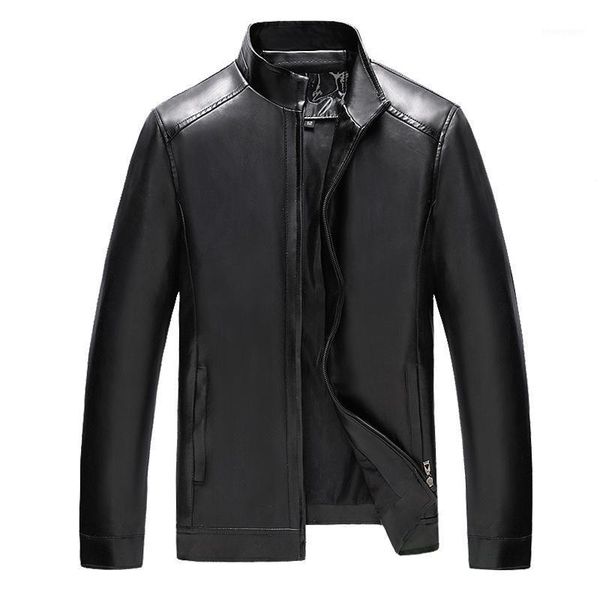 men's fur & faux men pu leather jackets 2021 autumn winter thicker keep warm collar coats brown/black jacket1
men's fur & faux men pu leather jackets 2021 autumn winter thicker keep warm collar coats brown/black jacket1