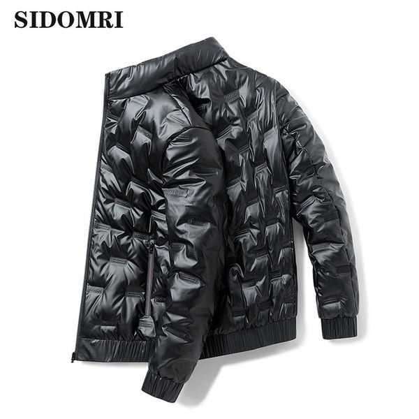90% white duck down winter men down jacket color collar casual coat plus-size jacket gloosy side 8xl, Black
90% white duck down winter men down jacket color collar casual coat plus-size jacket gloosy side 8xl, Black