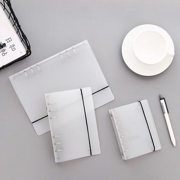 notepads matte pvc transparent binder loose strap inner core a6 a5 a7 spiral notebook cover filler paper planner school office supplies, Purple;pink
notepads matte pvc transparent binder loose strap inner core a6 a5 a7 spiral notebook cover filler paper planner school office supplies, Purple;pink
