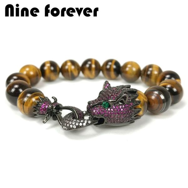 nine forever leopard charms bracelet men jewelry natural stone tigerite beads bracelets & bangles pulseira masculina bileklik y200730, Black
nine forever leopard charms bracelet men jewelry natural stone tigerite beads bracelets & bangles pulseira masculina bileklik y200730, Black