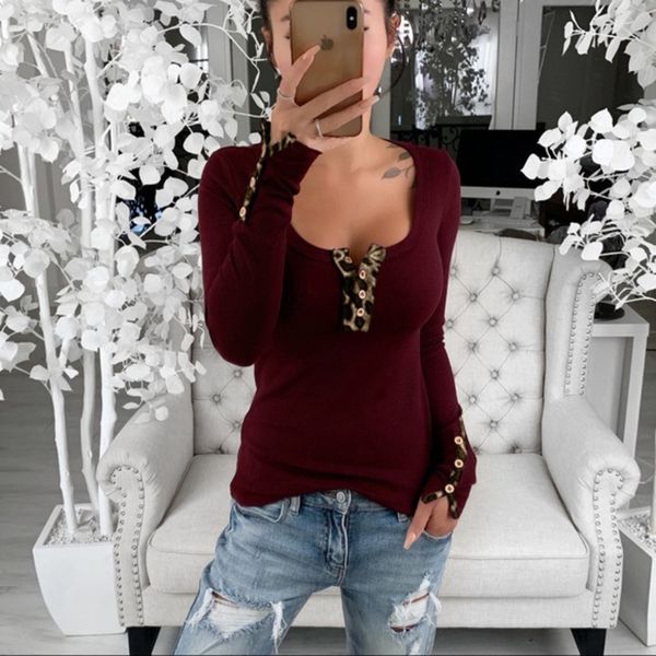 2019 autumn new long sleeve round collar t-shirt shoulder button leakage 2019 autumn new long sleeve round collar t-shirt shoulder bumper bu, White 
2019 autumn new long sleeve round collar t-shirt shoulder button leakage 2019 autumn new long sleeve round collar t-shirt shoulder bumper bu, White