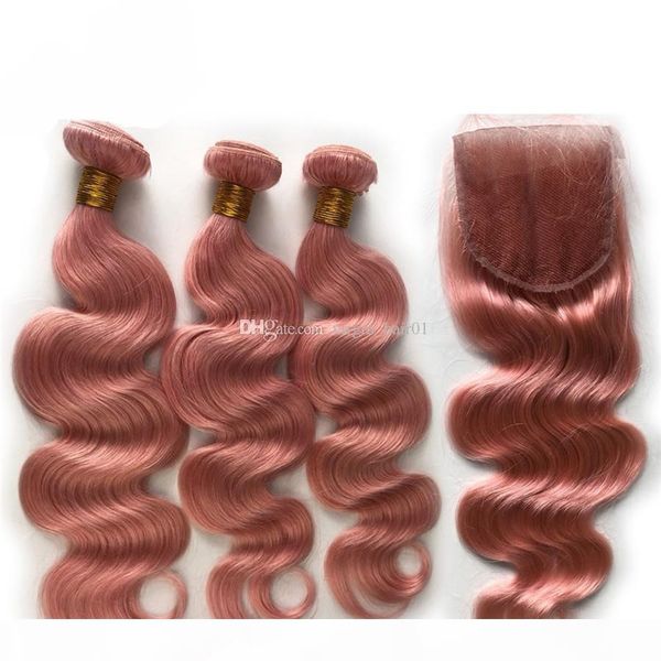 новые прибытия объемная волна розовый человеческого 3bundles волос с lace closure розовый цвет 4 * 4 шнурок закрытие с связки 4шт лот, Black;brown
новые прибытия объемная волна розовый человеческого 3bundles волос с lace closure розовый цвет 4 * 4 шнурок закрытие с связки 4шт лот, Black;brown