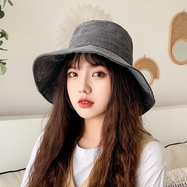 cokk bucket hat лето женщин омываются хлопок корейского рыболова шляпа flat top мода зонт большого широкий брим panama cap пляж hat кпт jllq, Blue;gray
cokk bucket hat лето женщин омываются хлопок корейского рыболова шляпа flat top мода зонт большого широкий брим panama cap пляж hat кпт jllq, Blue;gray